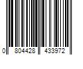 Barcode Image for UPC code 0804428433972