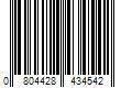 Barcode Image for UPC code 0804428434542