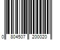 Barcode Image for UPC code 0804507200020