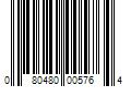 Barcode Image for UPC code 080480005764