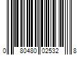 Barcode Image for UPC code 080480025328. Product Name: 