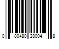 Barcode Image for UPC code 080480280048