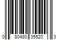 Barcode Image for UPC code 080480355203