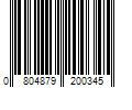 Barcode Image for UPC code 0804879200345