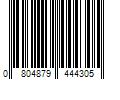 Barcode Image for UPC code 0804879444305