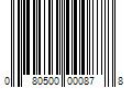 Barcode Image for UPC code 080500000878