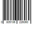 Barcode Image for UPC code 0805106226060