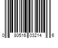 Barcode Image for UPC code 080516032146