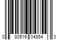 Barcode Image for UPC code 080516048543