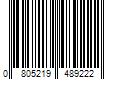 Barcode Image for UPC code 0805219489222