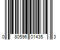 Barcode Image for UPC code 080596014353