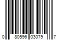 Barcode Image for UPC code 080596030797