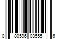 Barcode Image for UPC code 080596035556