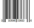 Barcode Image for UPC code 080596036836