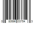 Barcode Image for UPC code 080596037543