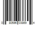 Barcode Image for UPC code 080596038694