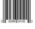 Barcode Image for UPC code 080596041922