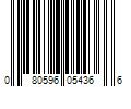 Barcode Image for UPC code 080596054366