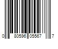 Barcode Image for UPC code 080596055677