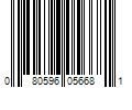 Barcode Image for UPC code 080596056681