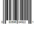 Barcode Image for UPC code 080596849221