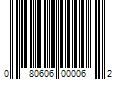 Barcode Image for UPC code 080606000062