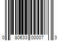 Barcode Image for UPC code 080633000073