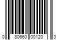 Barcode Image for UPC code 080660001203