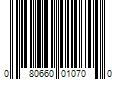 Barcode Image for UPC code 080660010700