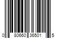 Barcode Image for UPC code 080660365015