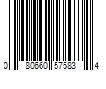 Barcode Image for UPC code 080660575834