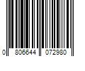 Barcode Image for UPC code 0806644072980