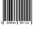 Barcode Image for UPC code 0806644551102