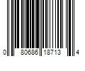 Barcode Image for UPC code 080686187134