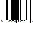 Barcode Image for UPC code 080686250203