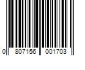 Barcode Image for UPC code 0807156001703