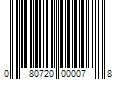 Barcode Image for UPC code 080720000078. Product Name: L OrÃ©al essie Salon Quality 8 Free Vegan Nail Polish  Pink Glitter  0.46 fl oz Bottle