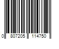 Barcode Image for UPC code 0807205114750