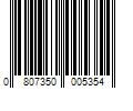 Barcode Image for UPC code 0807350005354