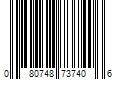 Barcode Image for UPC code 080748737406