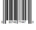 Barcode Image for UPC code 080748774470