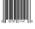 Barcode Image for UPC code 080757211416