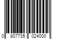 Barcode Image for UPC code 0807735024000