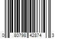 Barcode Image for UPC code 080798428743