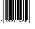 Barcode Image for UPC code 0808124143340