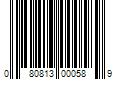 Barcode Image for UPC code 080813000589