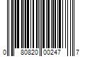 Barcode Image for UPC code 080820002477