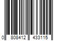 Barcode Image for UPC code 0808412433115