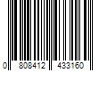 Barcode Image for UPC code 0808412433160