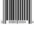 Barcode Image for UPC code 080860000044